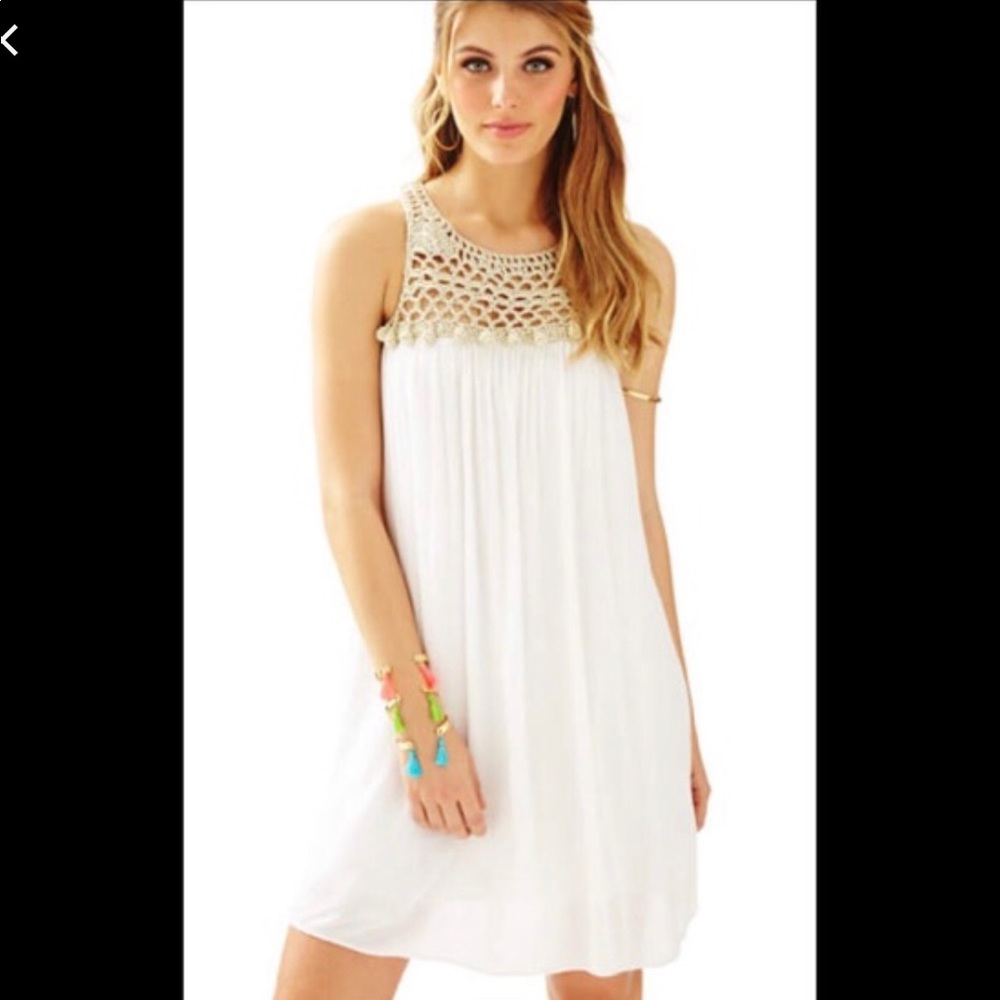 Lilly Pulitzer Rachelle White Dress
